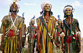 Wodabe or Bororo man. Cure Salee Festival. River Niger. Republic of Niger