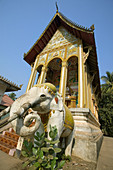 Temple near Vientiane. Laos