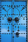 Blue door, Sidi Bou Said. Tunisia