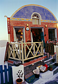 Shop, the village of Oia. Santorini, Cyclades Islands, Greece