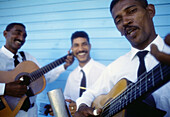 Musicians, Punta Cana. Dominican Republic. West Indies. Caribbean