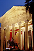 Teatro Massimo. Palermo. Sicily. Italy