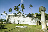 Maruhubi Palace Ruins, built by the then Sultan Seyyid Barghas to house his harem, dated back in 1800 s. Zanzibar Island, Tanzania