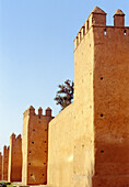 Walls of the medina, Marrakech, Morocco