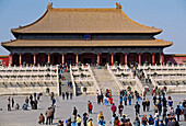 Hall of Supreme Harmony (Tai He Dian). The Forbidden City. Imperial palace. Beijing city (capital). China. Asia.