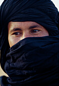 Tuareg. Merzouga Dunes. Morocco