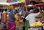 Market, Port Louis (the capital). Mauritius Island
