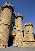 Palace of the Grand Masters, Rhodes. Dodecanese. Greece