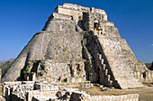 Pyramid of the Wiseman, Uxmal. Yucatán, Mexico