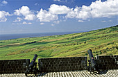 Brimstone Hill Fortress (built in 1690) National Park, St. Kitts. St. Kitts and Nevis