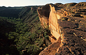 Der Kings Canyon im Watarrka National Park, Central Australia, Northern Territory, Australien