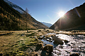 Landscape in Knutten valley, near Bruneck, Trentino-Alto Adige/Südtirol, Italy
