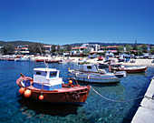Fishing port. Ouranopouli. Chalkidiki. Greece