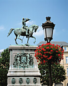 William Square monument. Luxembourg