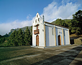 Spain, Canary Islands, La Palma, Cumbre Nueva, Ermita Virgen del Pino, chapel