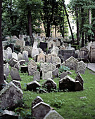 Old Jewish Graveyard. Prague. Czech Republic