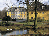 Beck Water castle, Bottrop, Bottrop-Kirchhellen-Feldhause, Ruhr area, North Rhine-Westphalia, Germany