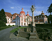 St. Marienthal Cistercian convent, Ostritz, Saxony, Germany