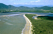 Cooktown mangrove. Aerial view. Cape York Peninsula. Queensland. Australia