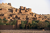 Adobe fortress. Atlas mountains, Morocco