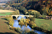 River Wye at Goodrich. Forest of Dean, UK