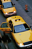 Taxi cabs. New York City. USA