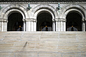  Arch, Arches, Architecture, Building, Buildings, Color, Colour, Concept, Concepts, Daytime, Entrance, Entrances, Entries, Entry, Exterior, Gate, Gates, Horizontal, Outdoor, Outdoors, Outside, Stairs, Three, C71-244875, agefotostock 