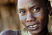 African woman. Datoga tribe. Tanzania