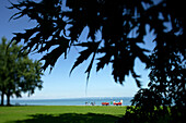 Uferpromenade am Bodensee, Arbon, Kanton Thurgau, Schweiz