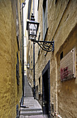 Martin Trotzigs street. Gamla Stan Island. Stockholm. Sweden.