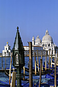 Punta della Dogana and Santa Maria della Salute, Venice. Veneto, Italy