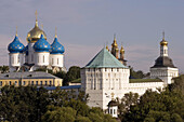 Holy Trinity-St. Sergius Lavra (monastery), Sergiyev Posad. Golden Ring, Russia