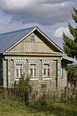 Wooden traditional house, Yuriev Polskoy. Golden Ring, Russia