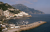 Port of Amalfi, Amalfi coast. Campania, Italy