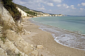 Black Sea coast near Balchik, Topola. Bulgaria
