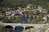 Asenova Mahala (Asen s Quarter), old town Veliko Tarnovo. Bulgaria