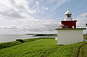 Lighthouse on Kiritappu Cape. Hokkaido, Japan
