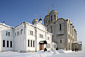 Cathedral of the Assumption, 1158-60, 1185-89. Vladimir. Golden Ring, Russia