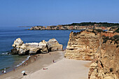 Praia da Baleeira, Albufeira. Algarve, Portugal
