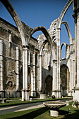 Church do Carmo ruins, Lisbon. Portugal
