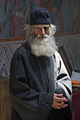 Orthodox monk. Tcherepich monastery. Bulgaria.