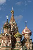 The Cathedral of Vasily the Blessed. The Red Square. Moscow. Russia