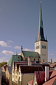 St. Olaf Church. Tallinn. Estonia.