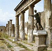 Temple of Apollo. Pompeii. Campania, Italy