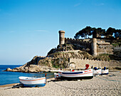 Tossa de Mar (Costa Brava). La Selva, Girona province, Catalonia, Spain