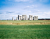 Stonehenge circle. Salisbury, Wiltshire. UK