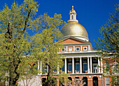 Massachusetts State House. Beacon Hill. Boston. Massachusetts. USA