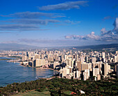 Waikiki, Honolulu county. Hawaii. USA