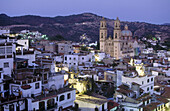 Church of Santa Prisca and town. Taxco. Mexico