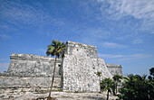 El Castillo (The Castle). Mayans ruins of Tulum. Mexico